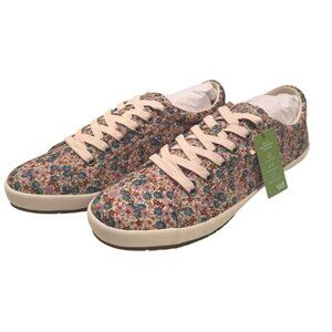 Taos Star Mauve Floral Multi Size 9.5 M NWB Lace Up Sneakers